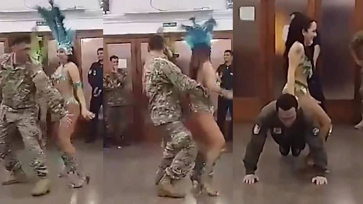 escándalo en la Fuerza Aérea por un festejo del Día del Padre con bailarinas thumbnail