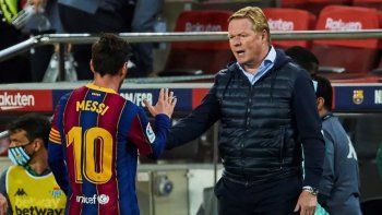 koeman descubrio al buchon y messi acepta rebaja o se va koeman descubrio al buchon y messi acepta rebaja o se va