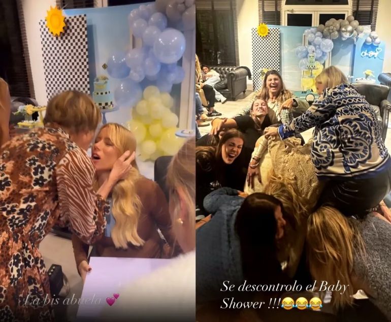 Las fotos del baby shower de Nicole Neumann Las fotos del baby shower de Nicole Neumann