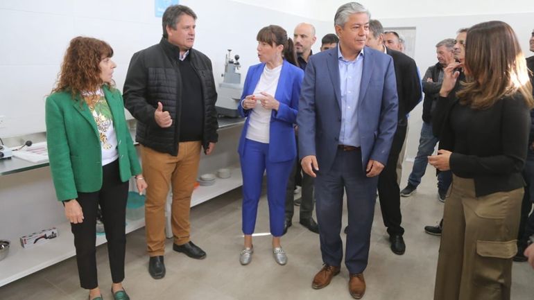 El intendente Mariano Gaido y el gobernador Rolando Figueroa. El intendente Mariano Gaido y el gobernador Rolando Figueroa.