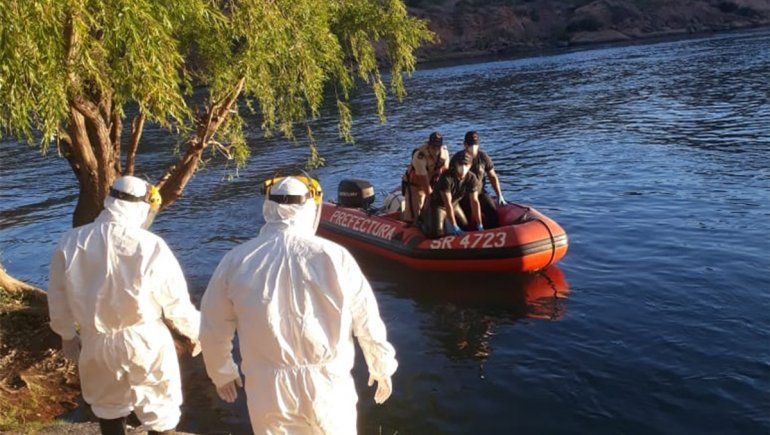 Prefectura halló el cuerpo del joven desaparecido en el Limay