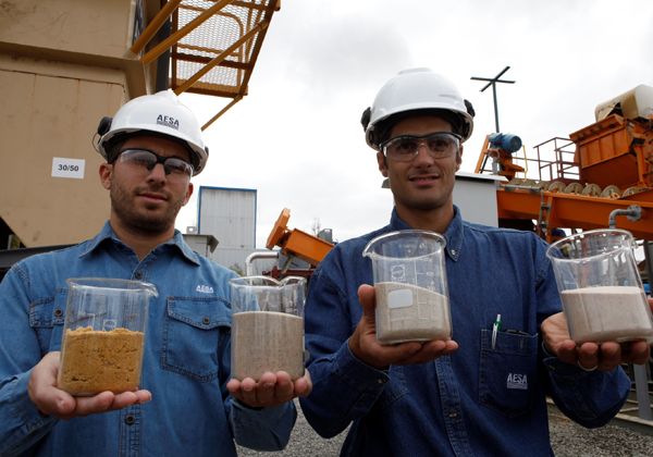 YPF pone en marcha una planta de refino de arena