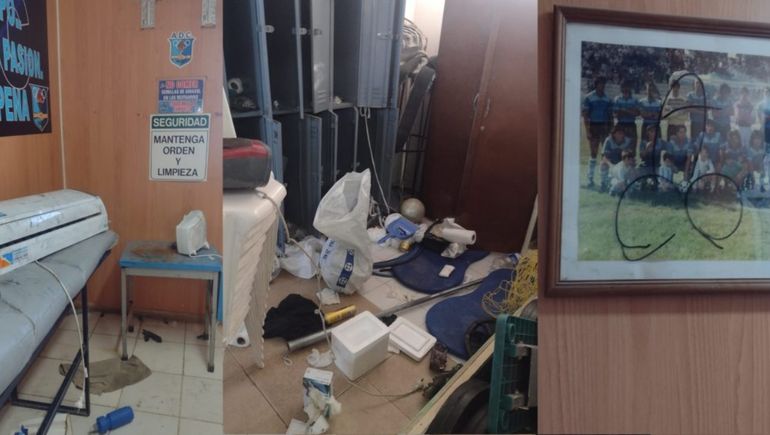 Robaron y destrozaron un estadio de Centenario pero los delataron los vecinos