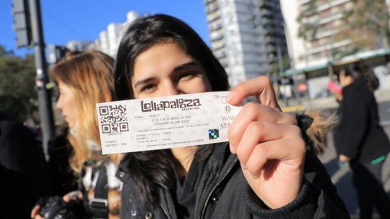 Se vendieron 150 mil entradas para el Lollapalooza 2020