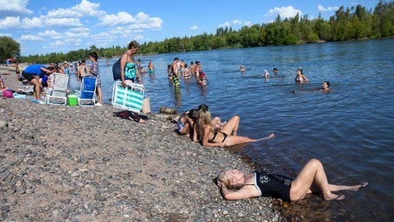 Un domingo de calor intenso en Neuquén y en todo el Alto Valle