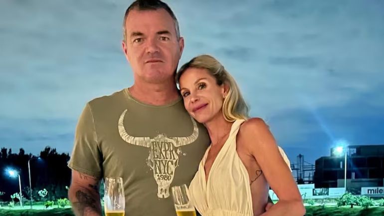 Jimena Cyrulnik y su flamante marido Jimena Cyrulnik y su flamante marido