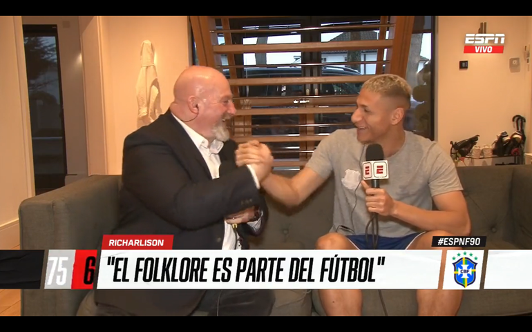 Richarlison: la pica con los argentinos, su admiración por Messi y ¿Boca o River?