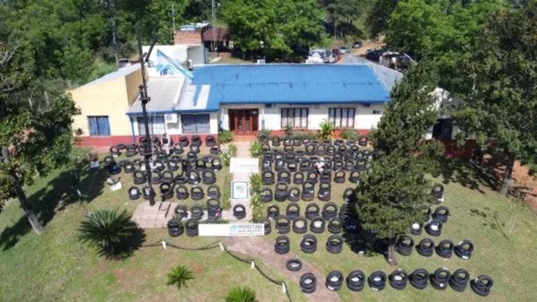 La mercadería incautada consta de 318 cubiertas valuadas en más de 34 millones de pesos.