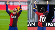 messi revelo la increible aparicion de la camiseta de maradona messi revelo la increible aparicion de la camiseta de maradona
