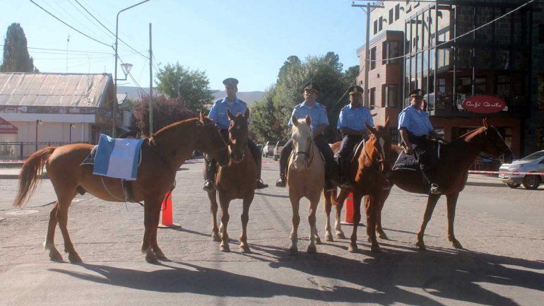 El acto recordatorio por la muerte de Aigo se realizó hoy en Junín de los Andes.