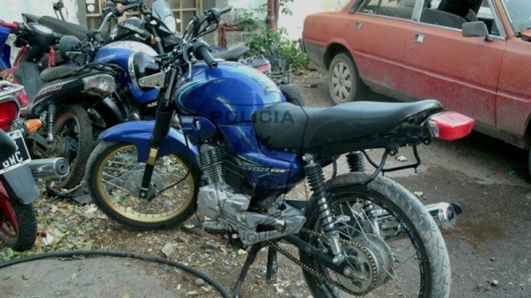 La moto en la que circulaban los jóvenes fue secuestrada