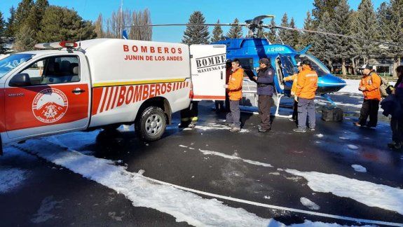 Encontraron bajo la nieve el cuerpo de mujer que estaba desaparecida