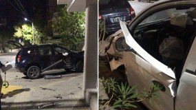 Pleno centro: cruzó el semáforo en rojo, chocó y terminó herida
