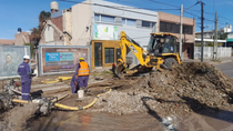 Las reparaciones se llevan a cabo en un acueducto del Bajo