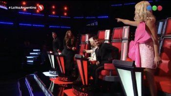 Lali enloqueció en La Voz