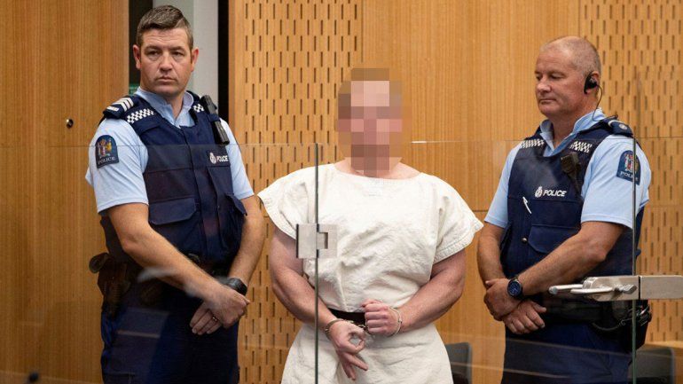 El asesino de Nueva Zelanda hizo un gesto nazi en el Tribunal