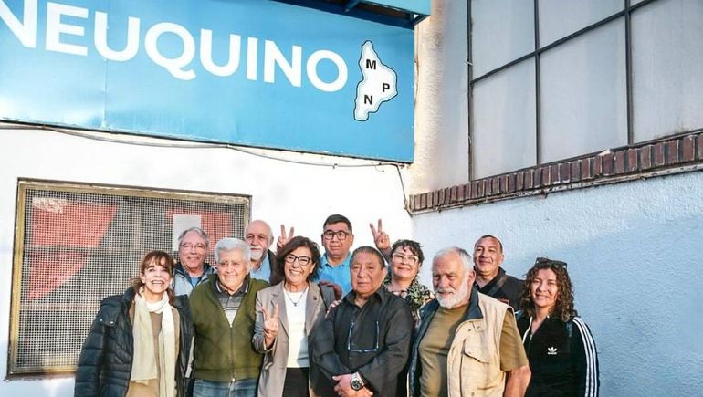 La senadora Silvia Sapag y candidata a la reelección por Fuerza Patria
