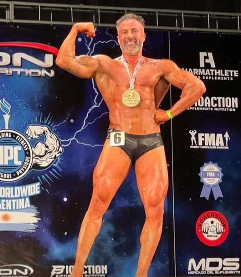 Luque, el médico de Maradona, ahora es físicoculturista. Luque, el médico de Maradona, ahora es físicoculturista.