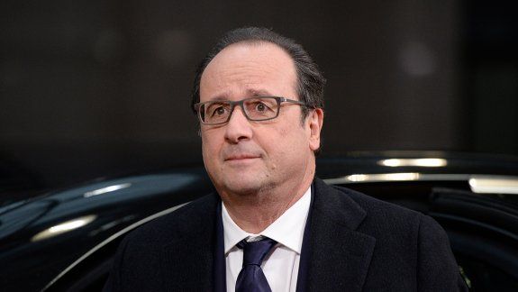 El presidente de Francia llega para reunirse con Macri