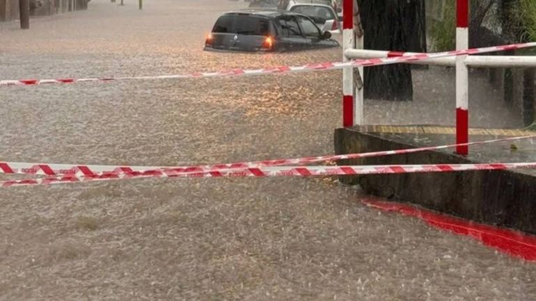 Temporal y graves inundaciones en Buenos Aires: las impactantes imágenes