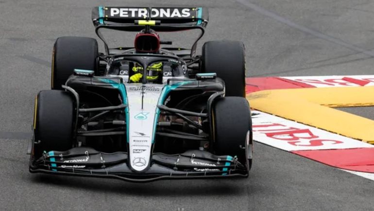Hamilton lideró en Mónaco. Hamilton lideró en Mónaco.