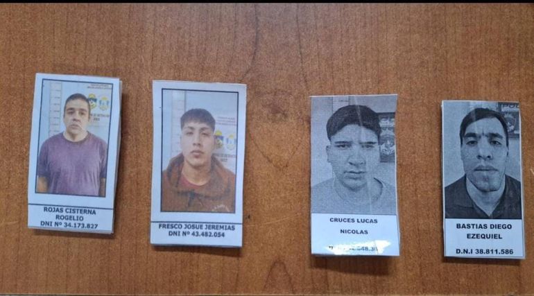 Cuatro son los presos que protagonizaron la audaz evasión. Cuatro son los presos que protagonizaron la audaz evasión.