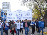 La marcha convocada por la CGT por el Día del Trabajador en Neuquén en 19 imágenes