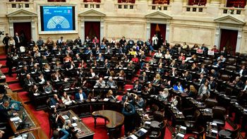 Sesión de la Cámara de Diputados en la que se aprobó un pedido de informes por la paralización de las obras públicas desde 2023.
