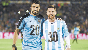 El Mundial 2030 tuvo en Lionel Messi y Luis Suárez a las caras más importantes de la campaña. El Mundial 2030 tuvo en Lionel Messi y Luis Suárez a las caras más importantes de la campaña.
