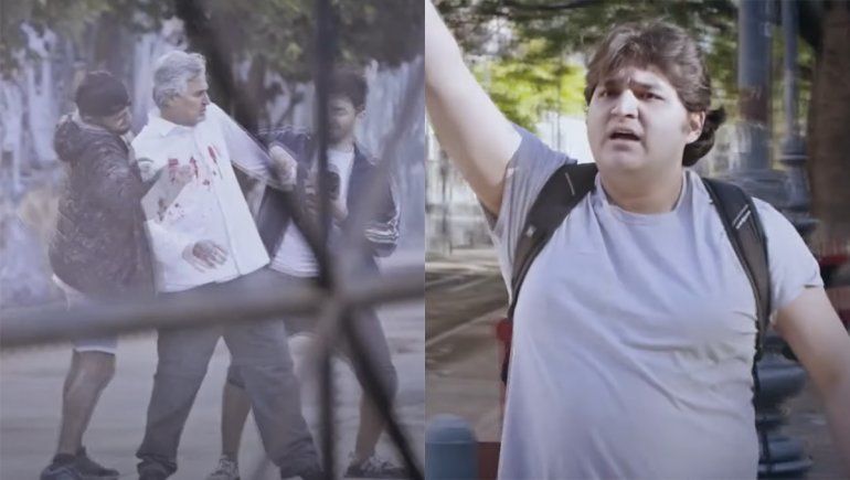 El video de la defensa de Chocobar, que recrea el momento en el que mató al ladrón