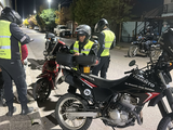 El viernes a la noche realizaron un operativo contra motoqueros en Unión de Mayo. Foto: archivo.