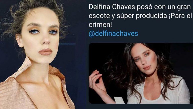 ¿Apología al femicidio? Delfina Chaves escrachó a un portal por decir que ella está para el crimen