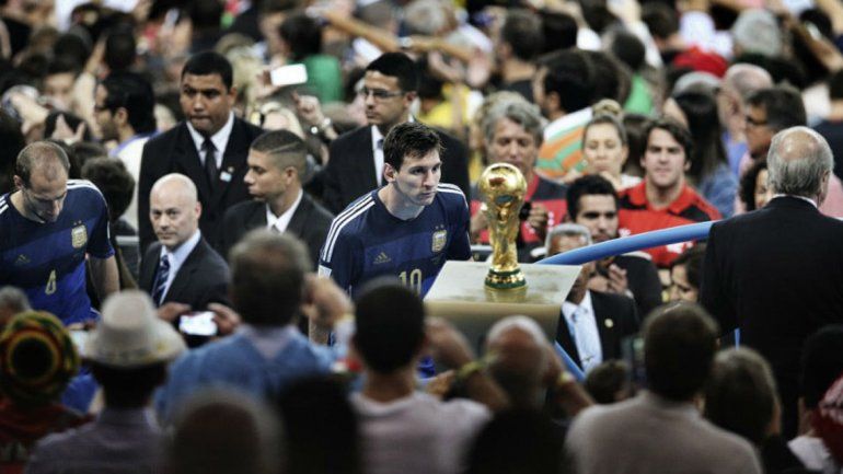 Blatter reveló qué se decía Messi a sí mismo tras perder la final del Mundial