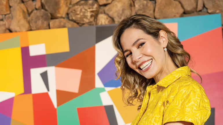 Elina Costantini mostró su nuevo cambio de look: rubio con raíces. Elina Costantini mostró su nuevo cambio de look: rubio con raíces.