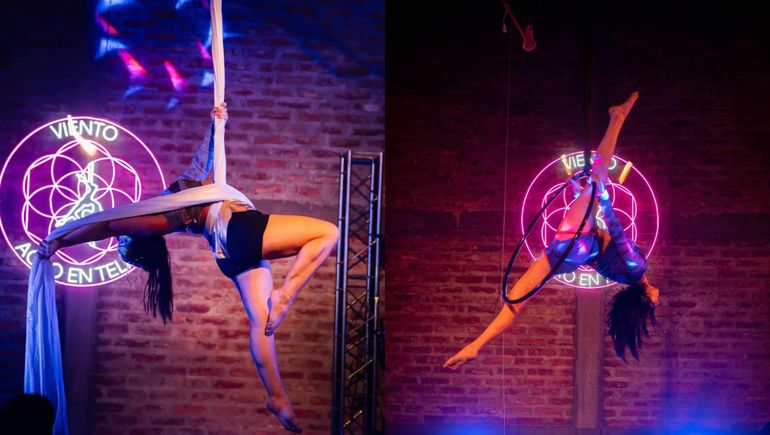 Inauguró su escuela de acrobacia en el inicio de la pandemia, logró sacarla a flote y llevará su talento a Italia