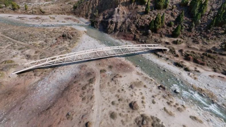 Cuyín Manzano: construirán la pasarela esperada por más de 30 años
