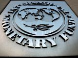 Imagen de archivo. El logo del FMI es visto afuera de sus oficinas principales en Washington, 4 de septiembre de 2018. REUTERS/Yuri Gripas/File Photo
