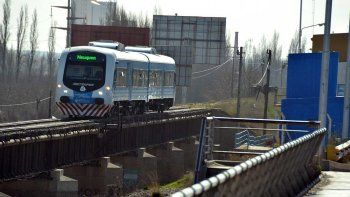 Retorna el servicio del Tren del Valle entre Cipolletti y Neuquén / Foto Archivo