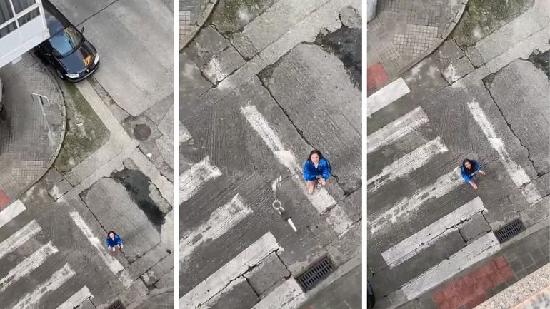 Tiraron las llaves del auto desde un quinto piso y el desenlace fue terrible