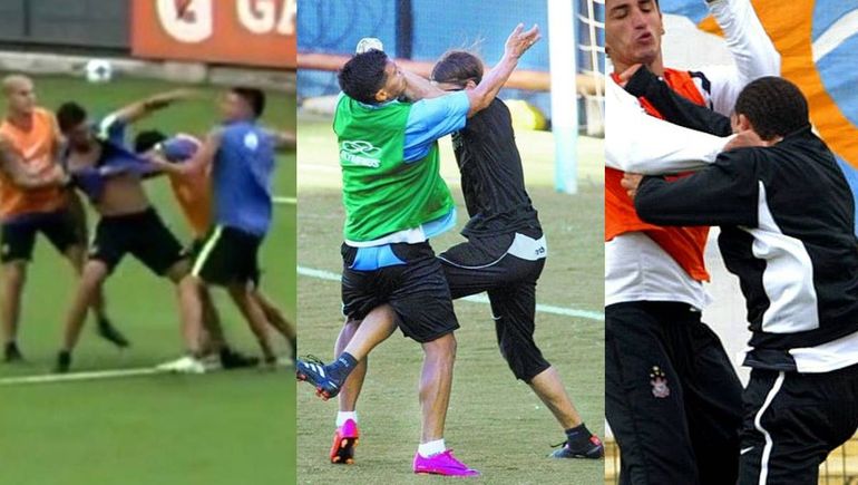 Desde Insaurralde-Silva hasta la hospitalización de Valverde: las peleas entre compañeros más recordadas
