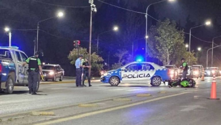 Un motociclista terminó hospitalizado tras ser embestido por un conductor alcoholizado