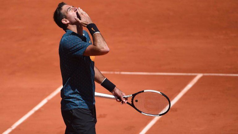 Del Potro despachó a Thompson y avanza en Roland Garros