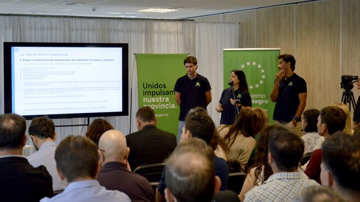 El Oleoducto Duplicar Norte ampliará la capacidad del sistema (Foto: Gobierno de Río Negro) El Oleoducto Duplicar Norte ampliará la capacidad del sistema (Foto: Gobierno de Río Negro)