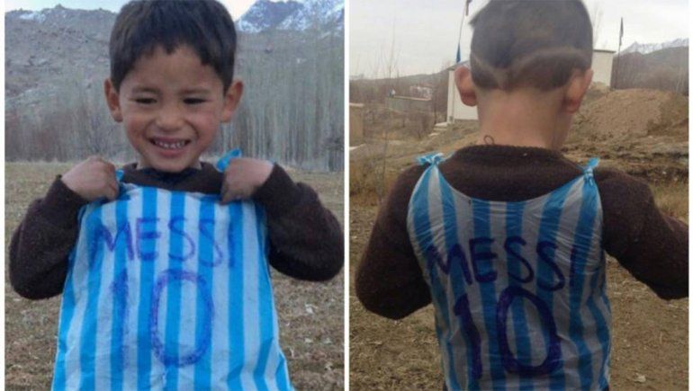 El calvario de Murtaza, el niño afgano que usó una camiseta de plástico de Messi