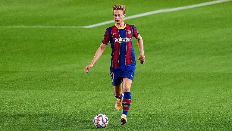 El registro de Frankie De Jong en el partido Barcelona-Betis