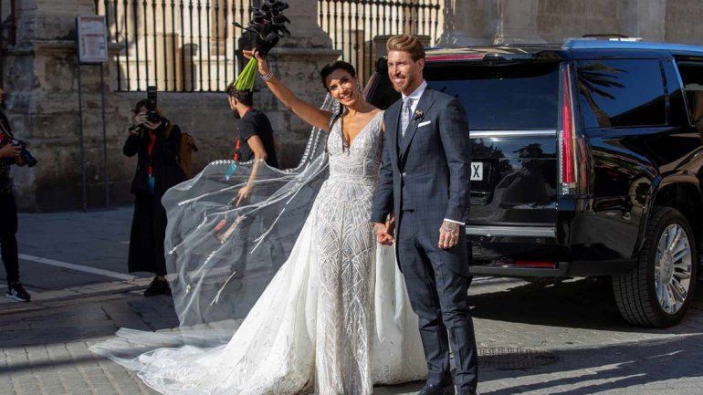 Bronca en boda de Ramos