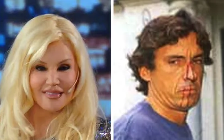 Así quedó el rostro de Roviralta tras el escándalo en 1998.