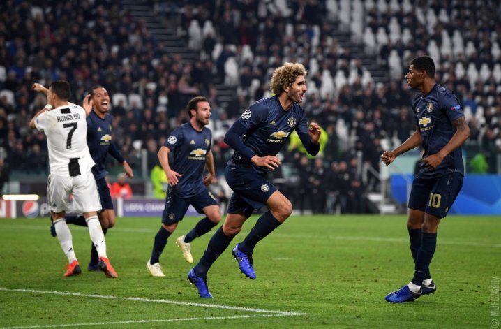 Manchester United lo dio vuelta sobre el final y le ganó a la Juventus