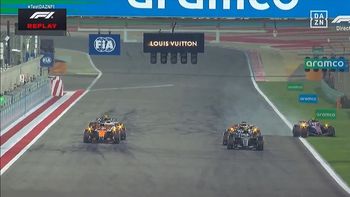 el susto de franco colapinto en la prueba del viernes en barein el susto de franco colapinto en la prueba del viernes en barein