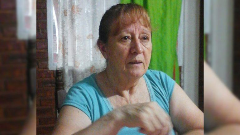 Dorila Muñoz fue vista por última vez en su casa del barrio Mariano Moreno.